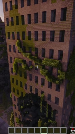 Minecraft Abandoned City Building | Minecraft Builds 🍃