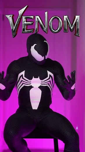 Venom 🕷😈 #venom #venomcosplay #spiderman #marvel #cosplay