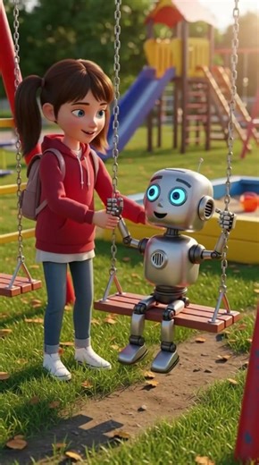 🤖👧 When a Robot Becomes Your Best Friend 💖
