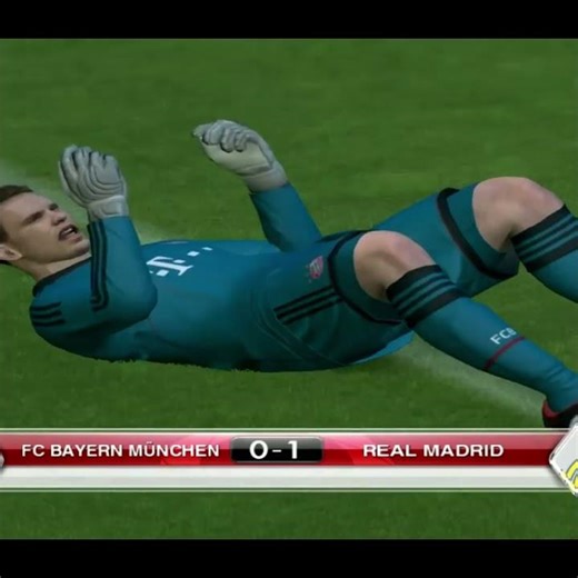 Neuer cries as Ronaldo destroys him 💀 | Pes2013 #pes2013 #proevolutionsoccer2013 #football #ronaldo