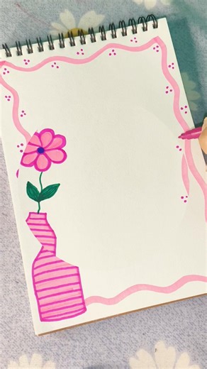 aesthetic front page Idea for project🌸#youtubeshorts #project #shorts #frontpage #trending #comedy