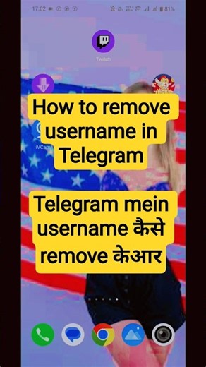 How to delete a Telegram username