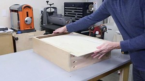 2.4K views · 62 reactions | And here is how the drawer bottom goes into the drawer. The way this is cut the back of the drawer is the same height as the grooves in the other panels. So you can screw the bottom right down to the back. Easy to replace the bottoms if you ever need to and easy assembly. #kitchenupgrade #fixthisbuildthat | Fix This Build That | Facebook