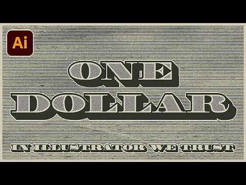 How to Create a Dollar Bill Money Text Effect in Adobe Illustrator