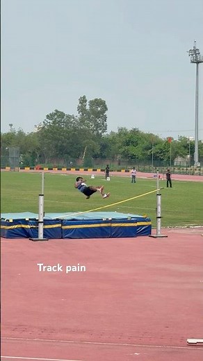 Heartbreak at the Bar 💔| High Jump Fail – Sangrur Nationals #trackandfield #highjump #olympicsport