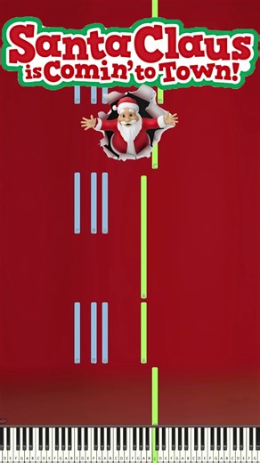 Santa Claus is Coming to Town - Piano