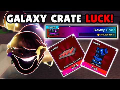 The GALAXY CRATE IS INSANE In Defend Your Base From 67
