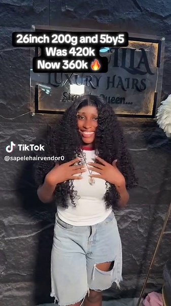 Luxury Hair Sale: 26 Inch Bundles at 360K