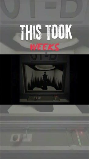 Scary blender animation #horror #blender #animation #scary #foundfootage #shorts #monster