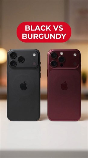 Pitch Black vs Burgundy: Which iPhone 18 Pro Max Looks Better?