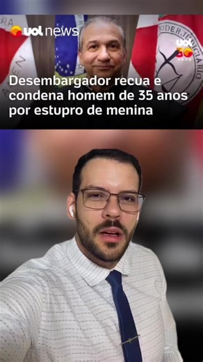 🚨 A JUSTIÇA BRASILEIRA SÓ FUNCIONA NA BASE DO CLAMOR PÚBLICO?🚨 Um desembargador votou para absolver um homem de 35 anos que vivia