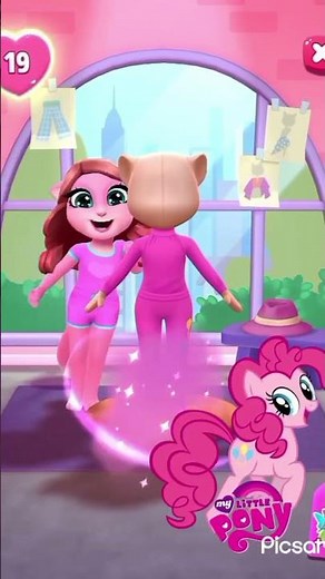 My little pony 🦄✨ Transformation!!! #jisoo #edit #music #cosplay #mytalkingangela2