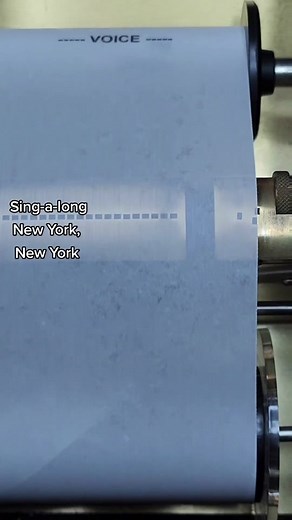 Sherman the Player Piano (@sherman.the.player.piano)’s video of new york new york