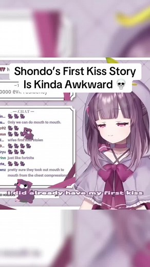 Shondo’s First Kiss Story Is Kinda Awkward 💀 #vtuber #shondo #fallenshadow