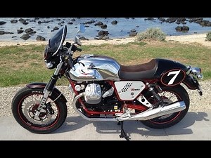 Moto Guzzi v7 racer review