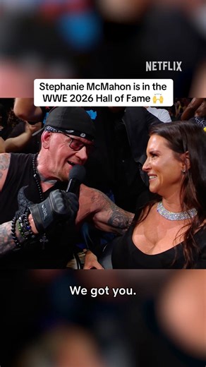 The Undertaker announces Stephanie McMahon is first inductee for the 2026 WWE Hall of Fame 👏 #WWEonNetflix #Wrestlepalooza | WWEonNetflix