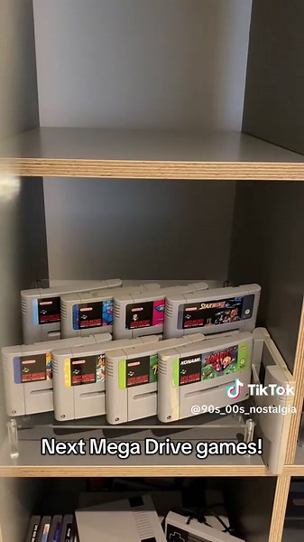 Part 4 continued - now onto adding my unboxed Super Nintendo collection. Most of these were picked up 2nd hand at game stores or on eBay. Some of these are games are really good (Starwing), some are terrible (The Lawnmower Man) I also have a Super Game Boy which allowed you to play Game Boy games on the telly which was pretty cool! Unfortunately it doesn’t stand up by itself so I had to slide it to the side, which doesn’t look great but will do until I find a better solution! Adding my Mega Driv