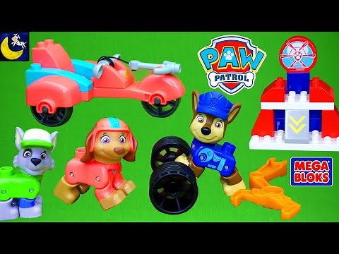 NEW Mega Bloks Paw Patrol THE MOVIE Liberty Toys Stop Motion Episode Funny Story Toy Videos for Kids