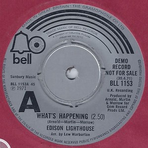 Edison Lighthouse - What's Happening