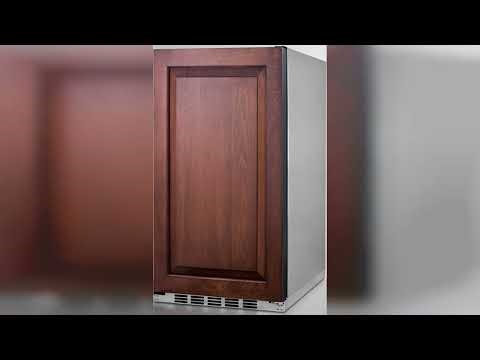 Review: Summit Appliance FF195CSSIF Commercially Approved All-Refrigerator; Built-in or Freest...
