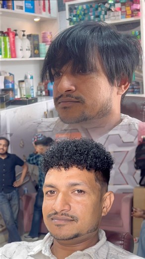 Straight To Curly Hair Perming 😱 Real Before After Result | Mens Hair Perm Tutorial