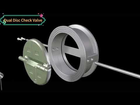 dual disc check valve working principle #checkvalve