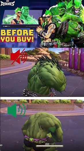 HULK PUNK RAGE SKIN COMPARISON - Marvel Rivals
