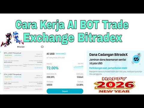 Cara kerja AI BOT Trade Exchange Bitradex 💞
