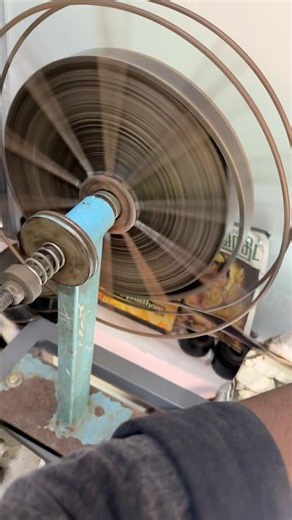 Cleaning the 35mm film reels #filmprojector #35mm #filmarchive #movie #filmcamera #filmgrain