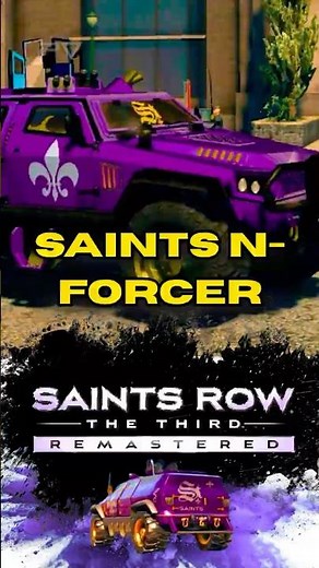 SAINTS N-FORCE! The Ultimate Armored Rampage (4K)#SaintsRowTheThirdRemastered #SaintsRow #NForce