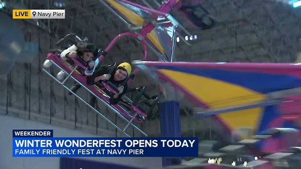 Winter Wonderfest opens at Navy Pier