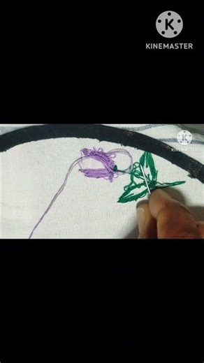 My First Embroidery 🌷 | Needle & Thread #embroidery