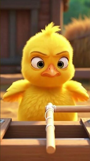 Smart chicken #cartoon #babyanimal #animation#viralvideo
