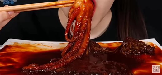 Indulge in ASMR Octopus Cuisine Experience