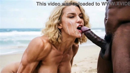 Fifty bbc strangers blasting powerful cumshots all over my face in wet beach dream ai