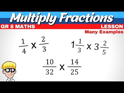 Multiply Fractions Grade 8