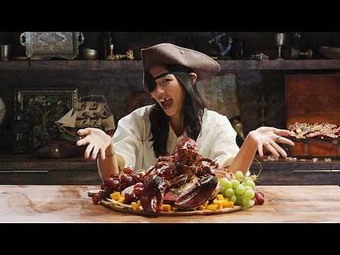 I Eat Pirate Food for 24-Hours