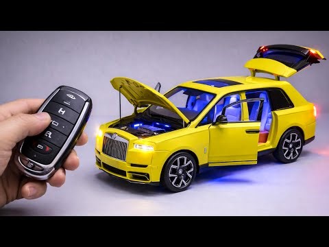 Unboxing of Scale Model Rolls Royce Cullinan 1:18 | Diecast Model Car | Miniature Diecast Zone