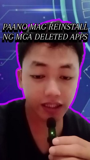 Kung Paano Mag-Reinstall ng Deleted Apps