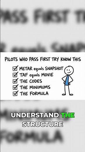 METAR vs TAF the Part 107 trick #aviation #pilot #study