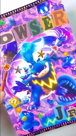 Journaling | The Super Mario Galaxy Movie : Bowser Jr. | Scrapbooking