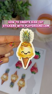 9.9K views · 336 reactions | How To Make Kiss Cut Stickers on Cricut...