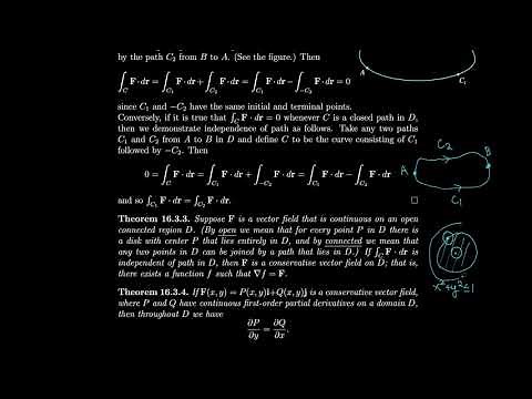 Calculus 16.3 Fundamental Theorem for Line Integrals