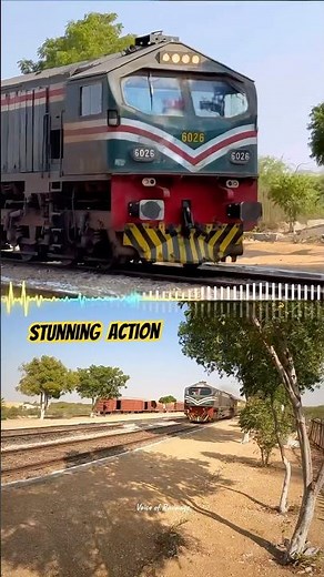 Super Fast Train Captured from Two Different Perspectives 🇵🇰 💯👍