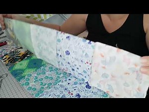 tuto couture couverture patchwork