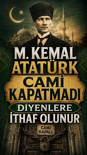 Tarihsel gerçekleri kulaktan dolma bilgilerle değil, resmi arşiv belgeleriyle okumak gerekir. Başbakanlık Cumhuriyet Arşivi’ne ait 4 Temmuz 1935 tarihli ve altında Cumhurbaşkanı K. Atatürk ile İcra Vekilleri Heyeti'nin (Bakanlar Kurulu) ıslak imzalarının bulunduğu bu resmi kararname (Kararname No: 2/3008), tarihi hakikatleri net bir şekilde ortaya koymaktadır. ​Kararnamede, İzmir’in Tire kasabasındaki tarihi Aydınoğlu Yakup Bey Camii’nin, tamir ve koruma masraflarının vakıftan alınmaması şartıyl