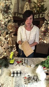 281K views · 4.6K reactions | A quick tip for making a cute decoration from a simple burlap sack. | The Shabby Tree | Facebook