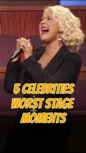 Embarrassing Celebrity Moments on Stage Revealed