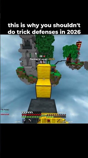 Bedwars Trick Defense Moment