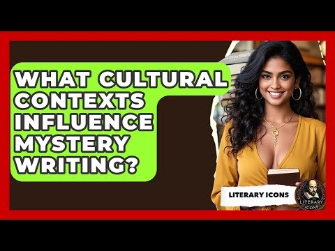 What Cultural Contexts Influence Mystery Writing? - Literary Icons